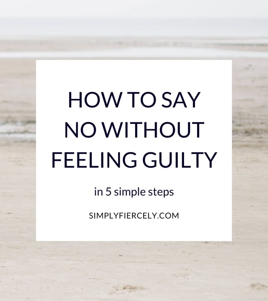 Nein sagen ohne Schuldgefühle: Der Schlüssel zu gesunden Grenzen